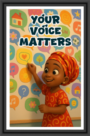 Your voice matters- A.I  Motivational Posters