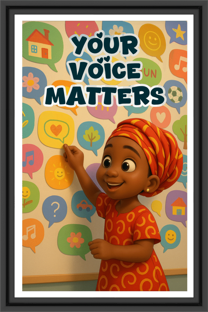 Your voice matters- A.I  Motivational Posters