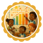 Steam ahead with wonder.- Motivation Circle Sticker