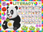 Literacy -Sticker Display Board