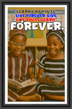 Learn like you will leave forever...- A.I  Motivational Posters