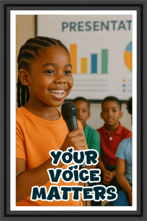 Your voice matters- A.I  Motivational Posters