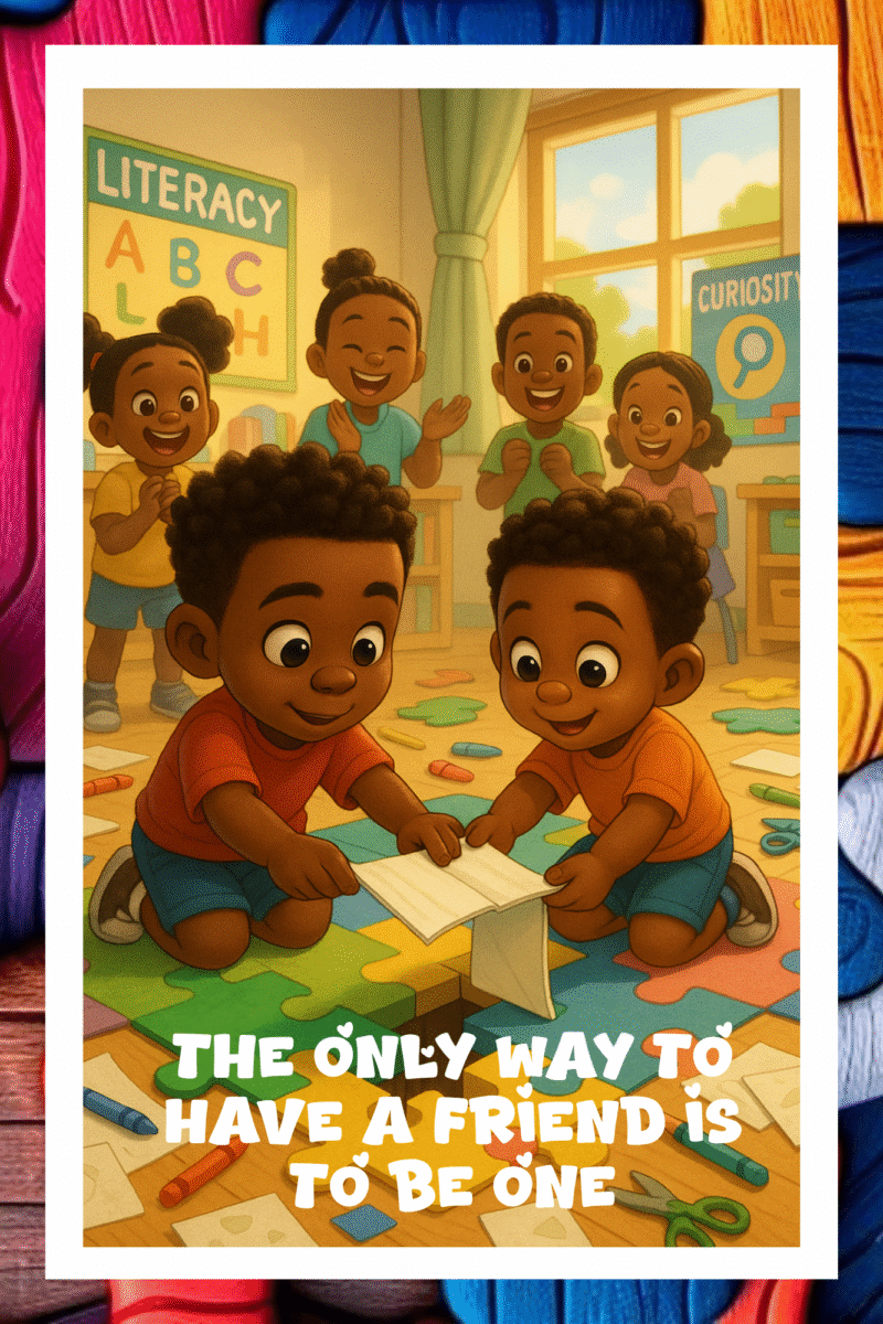 The only way to have a friend is to be one- A.I  Motivational Posters