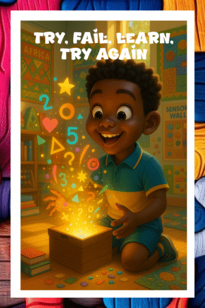 Try, Fail, Learn, Try again. - A.I  Motivational Posters