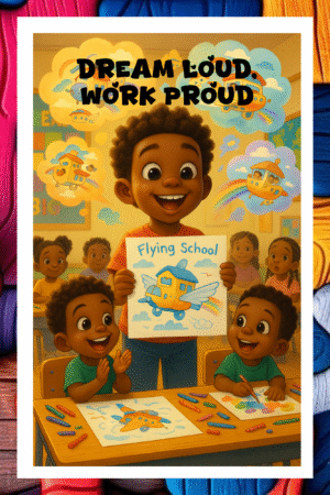 Dream loud, Work proud- A.I  Motivational Posters