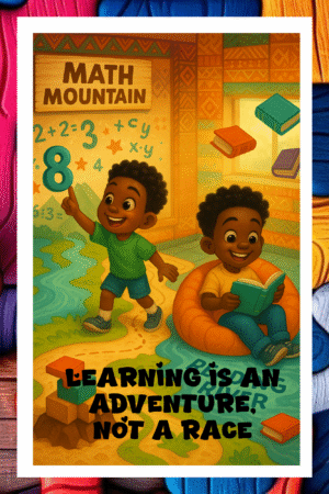 Learning is an adventure, Not a race- A.I  Motivational Posters