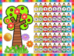 Numeracy -Sticker Display Board