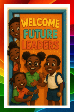 Welcome future leaders- A.I  Motivational Posters