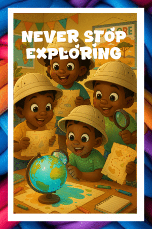 Never stop exploring- A.I  Motivational Posters