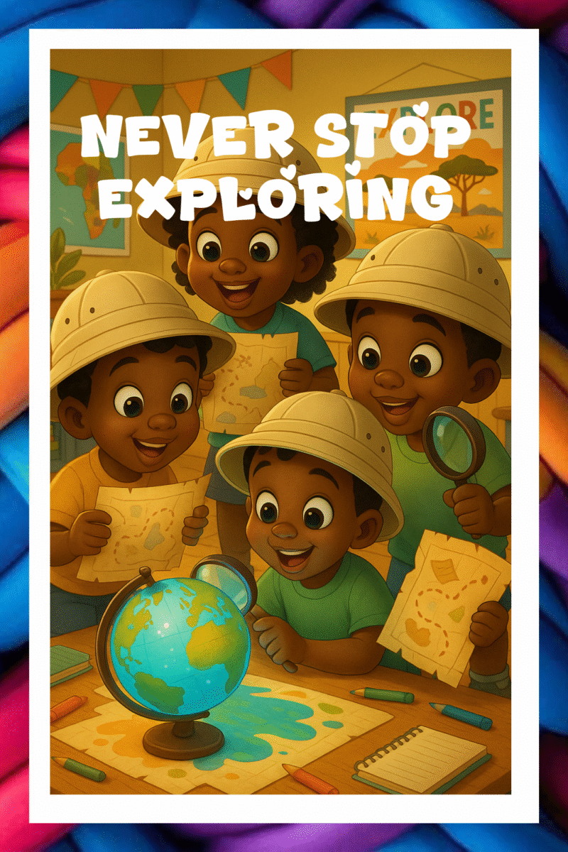 Never stop exploring- A.I  Motivational Posters