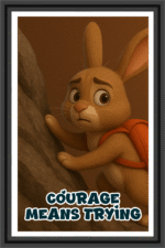 Courage means trying- A.I  Motivational Posters