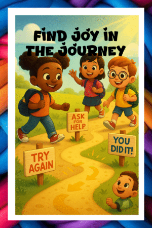 Find joy in the journey- A.I  Motivational Posters