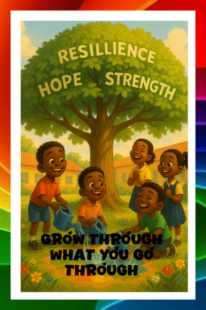 Grow through,what you go through- A.I  Motivational Posters