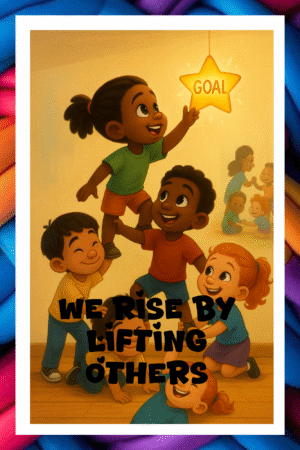 We rise by lifting others - A.I  Motivational Posters