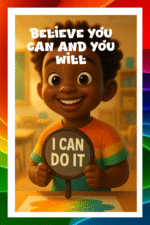 Believe you can and you will-  A.I  Motivational Posters