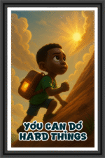You can do hard things- A.I  Motivational Posters