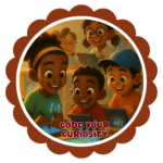 Code your curiosity- Motivation Circle Sticker