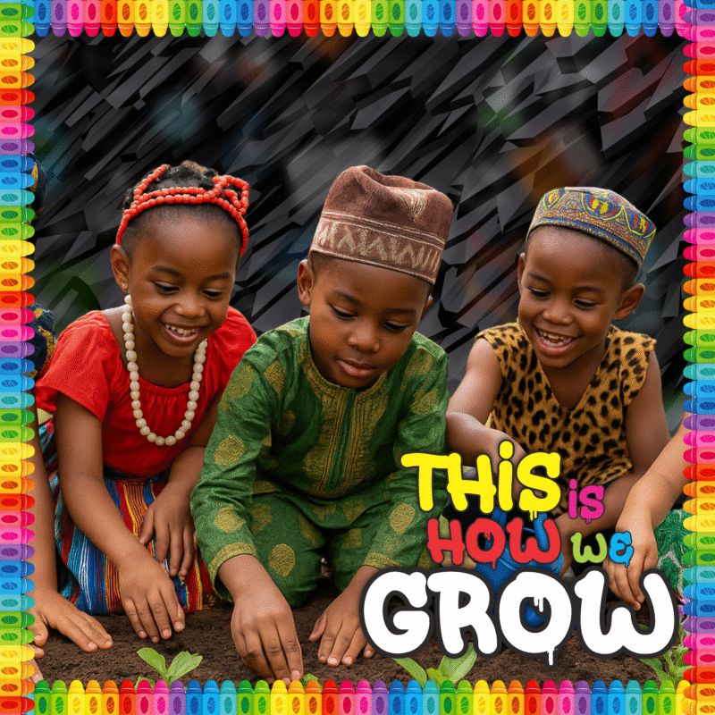 This is how we grow - Flex Display Board