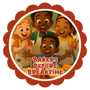 Bakers before breaktime- Motivation Circle Sticker