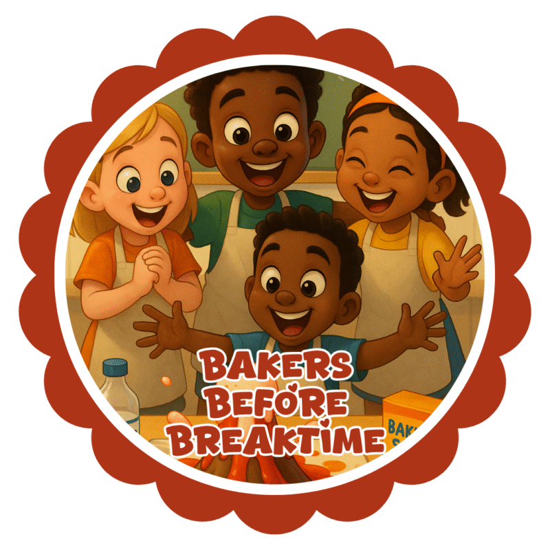 Bakers before breaktime- Motivation Circle Sticker
