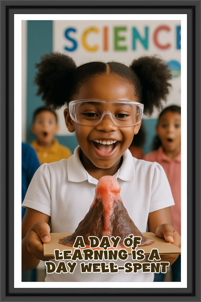 A day of learning is a day well -spent- A.I  Motivational Posters