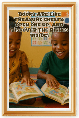 Book are like treasure chests; open one up , And discover the riches inside- A.I  Motivational Posters