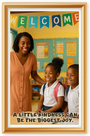 A little kindness can be the biggest joy- A.I  Motivational Posters