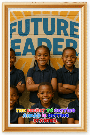 The secret to getting ahead is getting stsrted-  A.I  Motivational Posters