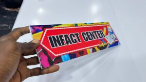 Infact Centre   - Durable Foam board Class Tag