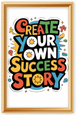 Create your own sucess story- A.I  Motivational Posters