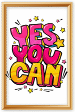 Yes you can.- A.I  Motivational Posters