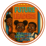 Kindness begin with a smile- Motivation Circle Sticker