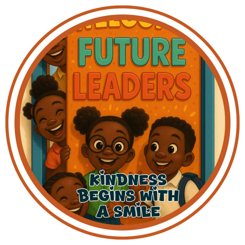 Kindness begin with a smile- Motivation Circle Sticker