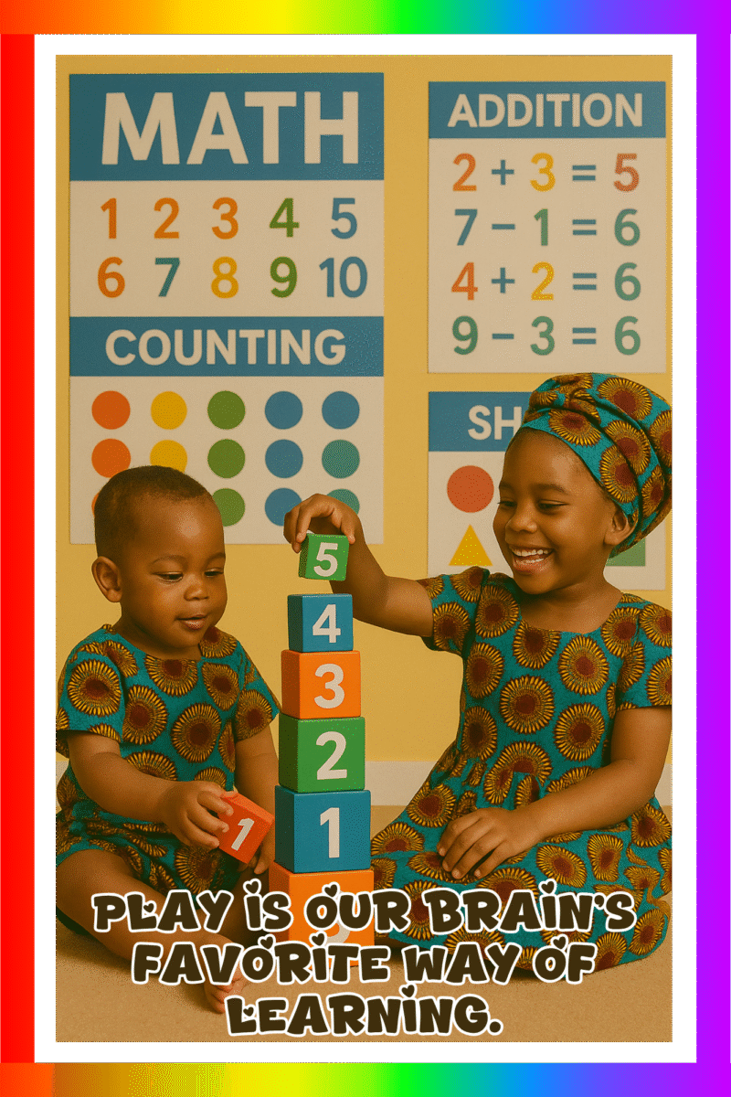 Play is our favorite way of learning- A.I  Motivational Posters
