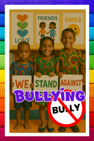 We stand against bullying- A.I  Motivational Posters