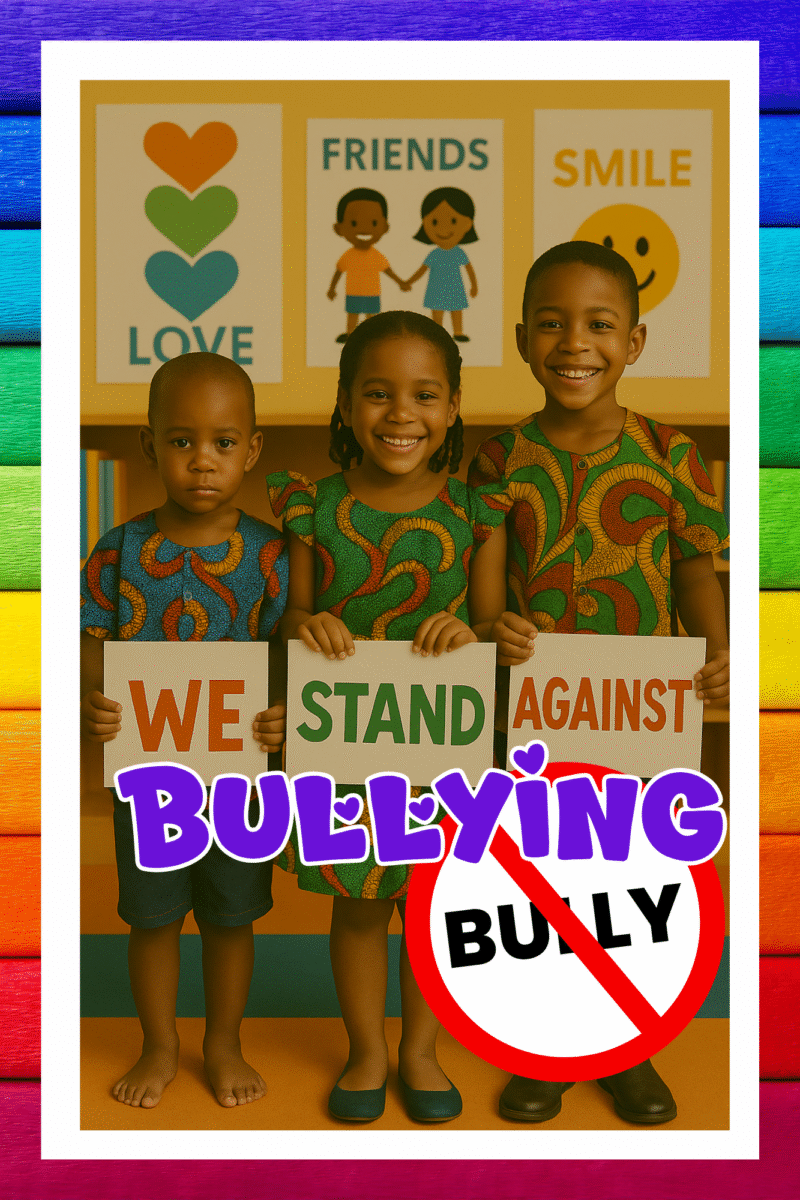 We stand against bullying- A.I  Motivational Posters