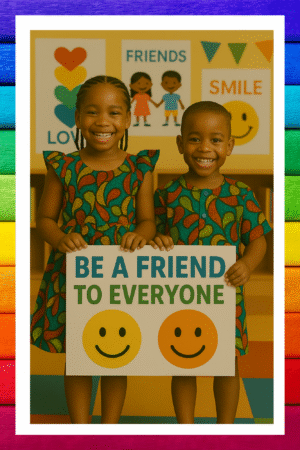 Be a friend to everyone- A.I  Motivational Posters