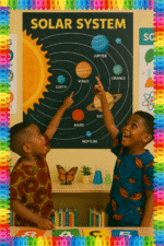 Play, Learn and grow together- A.I  Motivational Posters