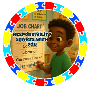 Responsibility starts with you.- Motivation Circle Sticker