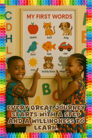 Every Great journey starts with a step and a willingness to learn- A.I  Motivational Posters