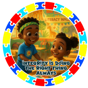 Integrity is doing the right thing always- Motivation Circle Sticker