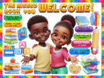 Welcome the book misses you -Sticker Display Board