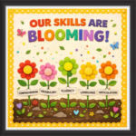 'Our skill are booming   ' - Classroom Display Flex Board(4ft by 4ft)
