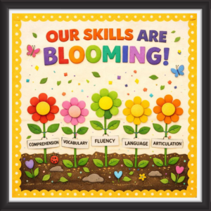 'Our skill are booming   ' - Classroom Display Flex Board(4ft by 4ft)