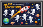 'Blass into a learning adventure'-Classroom Display Flex Banner(6ft by 4ft)