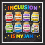 'Inclusion ' - Classroom Display Flex Board(4ft by 4ft)