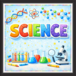 'Science  ' - Classroom Display Flex Board(4ft by 4ft)