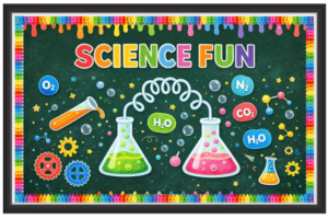 'Science fun'-Classroom Display Flex Banner(6ft by 4ft)