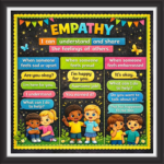 'Empathy  ' - Classroom Display Flex Board(4ft by 4ft)