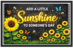 'Add a little sunshine to someone's day'-Classroom Display Flex Banner(6ft by 4ft)